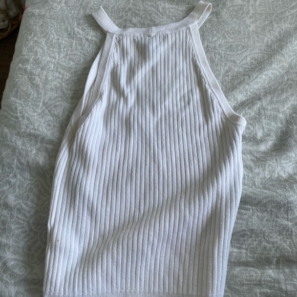 Ribbed Halter top - Picture 2 of 3